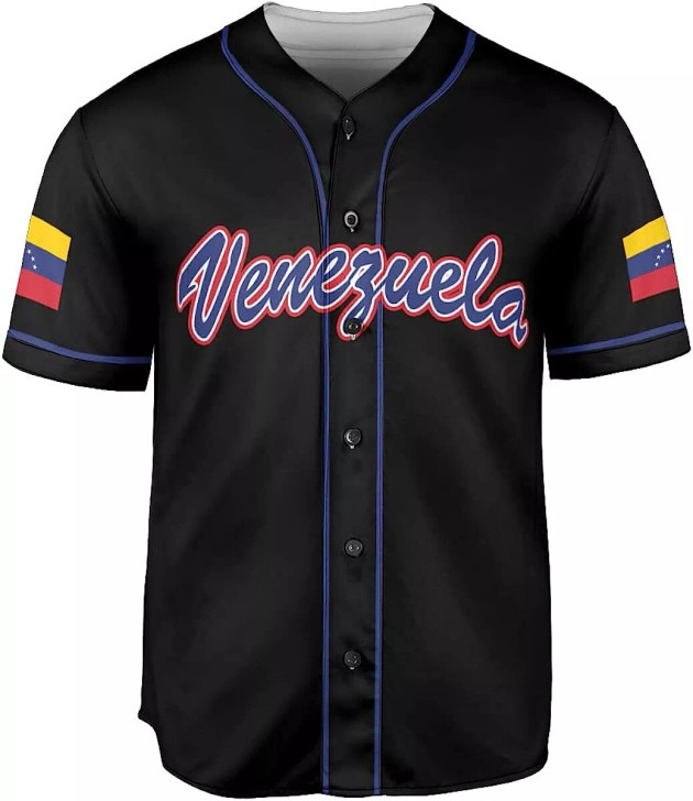 Custom Personalized Name Venezuela Baseball Jersey Shirt, Venezuela Jersey for Men and Women