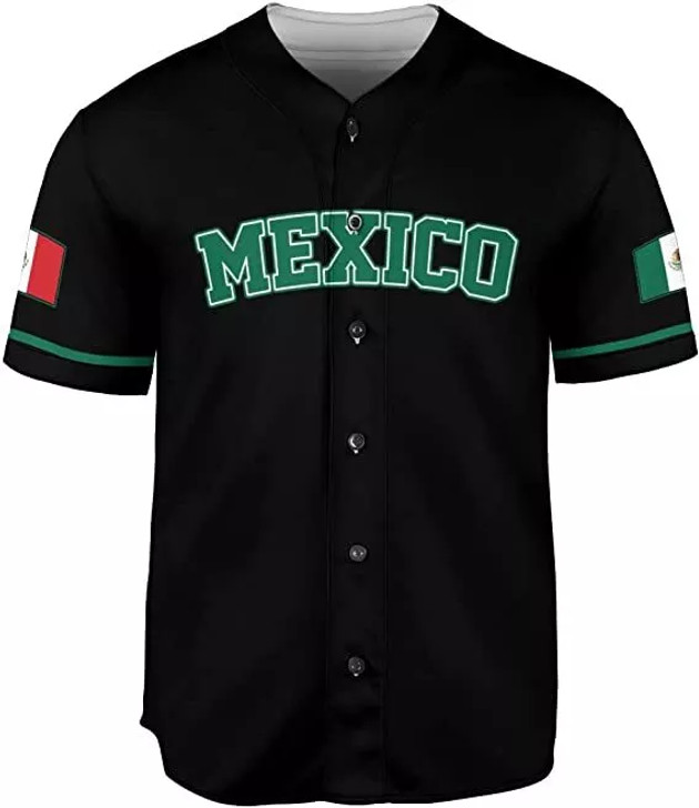 Custom Personalized Mexico Mexican Baseball Shirt Custom Team Name Mexican Aztec B