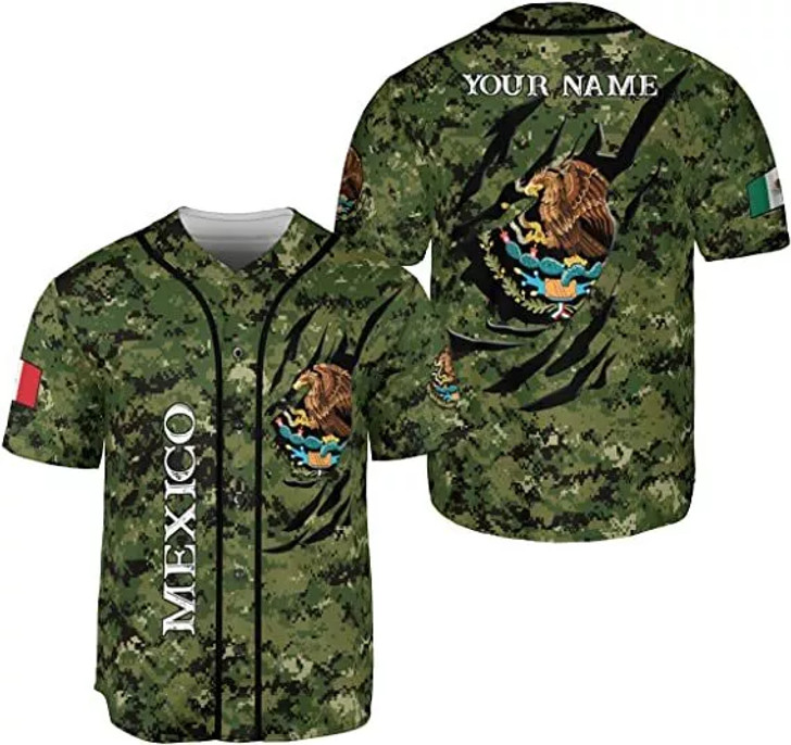 Custom Name Mexico Baseball Jersey Mexican Baseball Jersey for Men Women