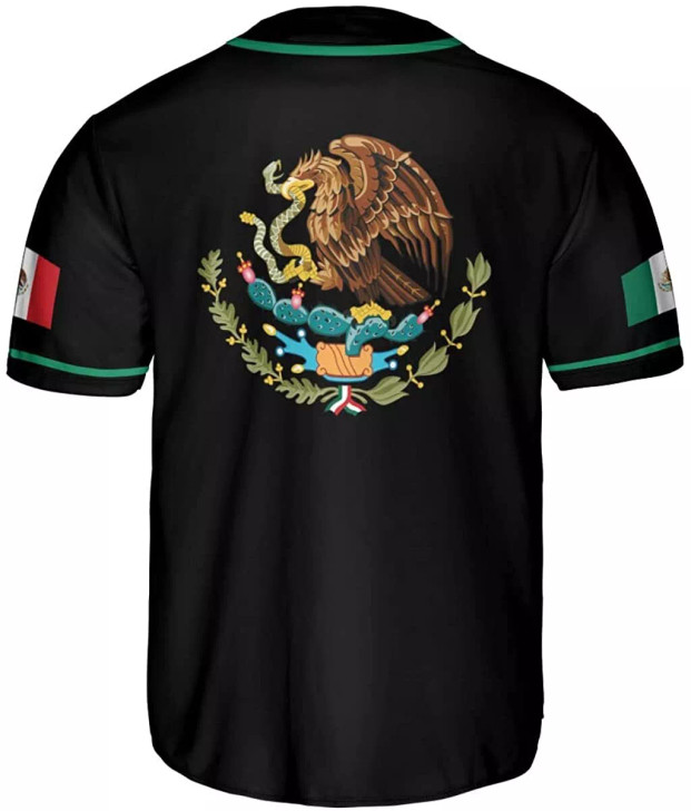 Custom Personalized Mexico Baseball Jersey Mexican Baseball Jersey for Men Women