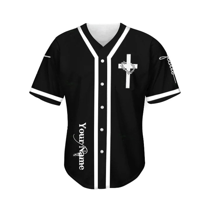 Cross, God Baseball Jersey - Just Have Faith Custom Baseball Jersey Shirt For Men Women