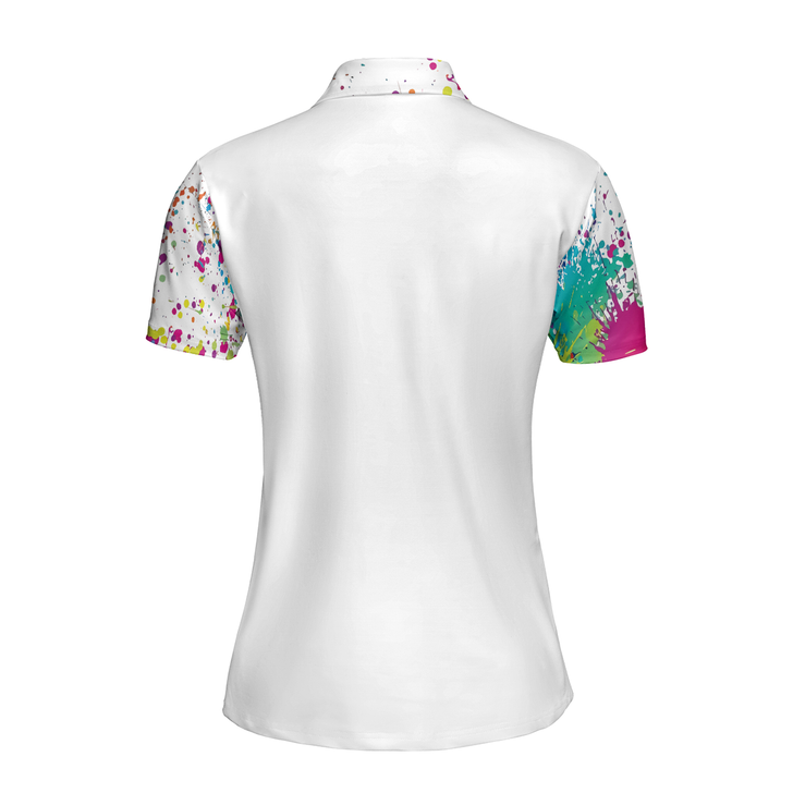 This Girl Can Golf Short Sleeve Women Polo Shirt - Perfect Gift For Women
