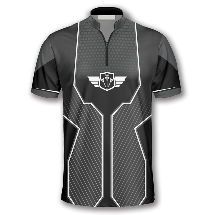 Custom Black Lion Head Custom Darts Jerseys for Men, 3D All Over Print Top Dart Shirt