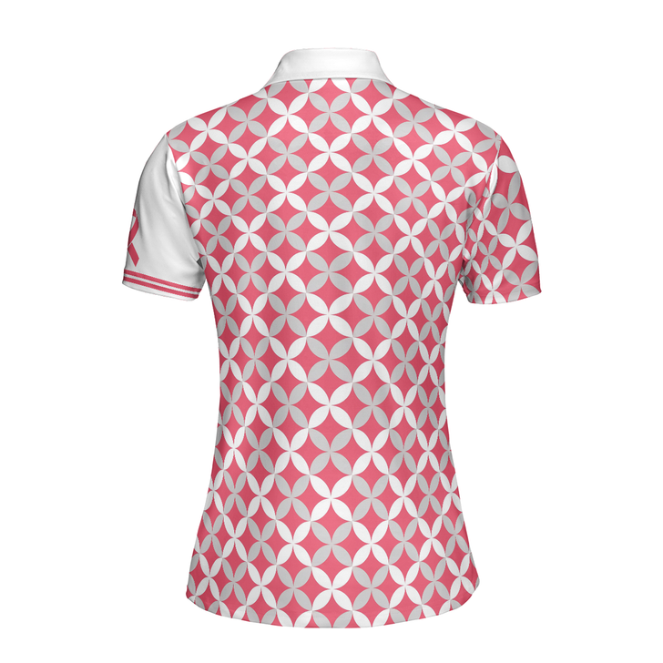 Breast Cancer Tiger Warrior Short Sleeve Women Polo Shirt, Thoughtful Gift For Breast Cancer Survivors