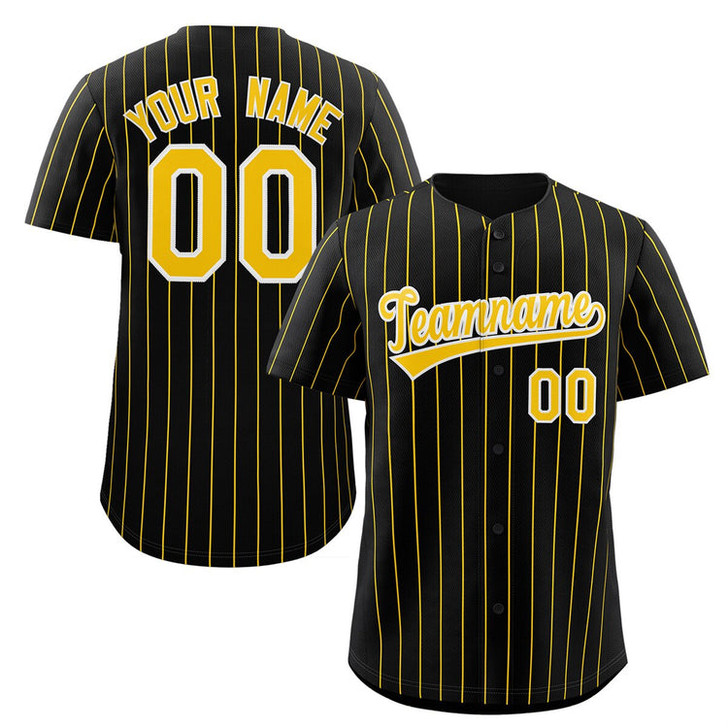 Custom Personalized Pinstripe Baseball Jersey Button Down Shirt Printed or Custom Name Number Team Baseball, Unisex Baseball Jersey