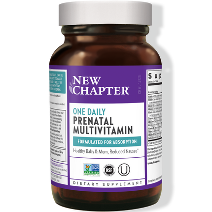 One Daily Prenatal Multivitamin Bottle