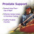 Image of man rowing a kayak, accompanied by information about healthy prostate function.