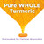 Pure whole Turmeric is formulated for optimal absorption.