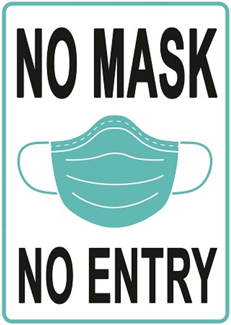 NO MASK NO ENTRY 