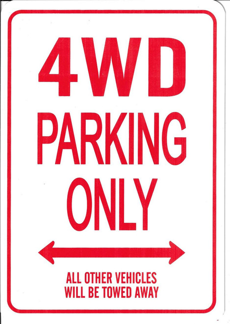 PARKING SIGN