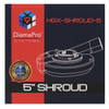  DiamaPro Systems Universal, Convertible 5" Shroud with 2 inch dust port 