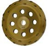 Forte Tools Forte 7" Cup Wheel Non-threaded w/ 24 PCD, Golden 