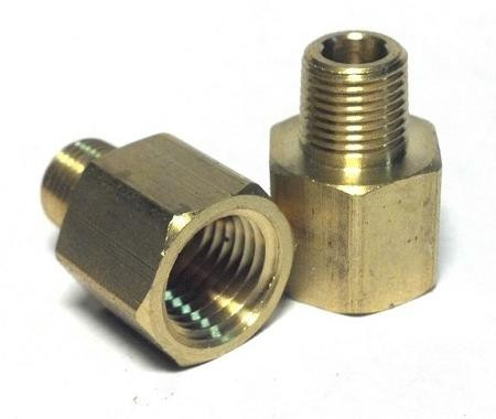 1/8” Male x 1/4” Female Brass Adapter/Extender | Clean Pro Supply