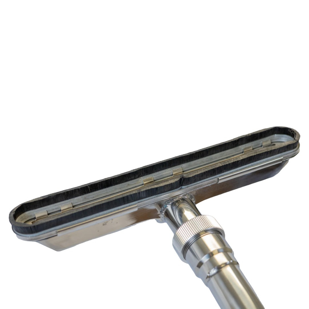 ResinForce Dry Floor Concrete Dust Vacuum Wand, 1.5" Tube, 14" Bristle Head