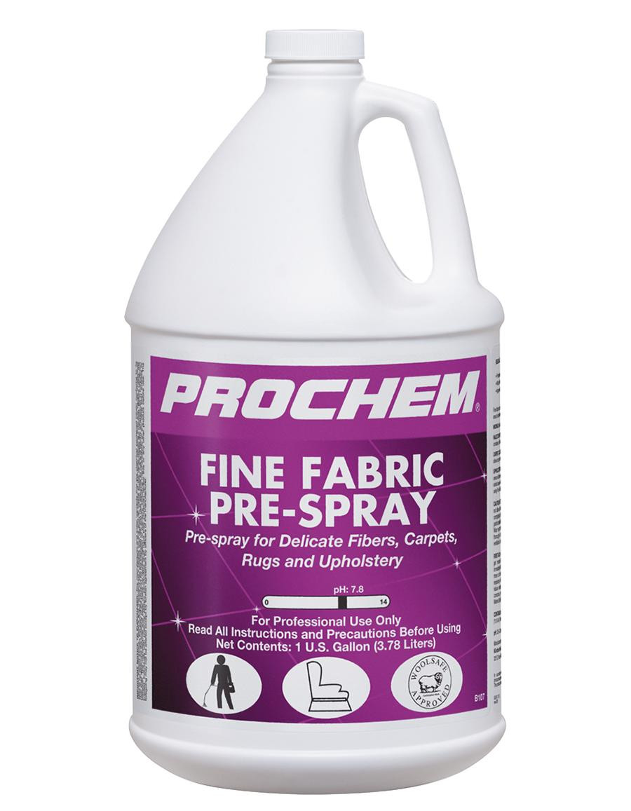 Prochem Fine Fabric Prespray B107 - Gallon | Clean Pro Supply