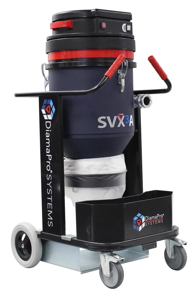 DiamaPro DiamaPro SVX3-A-220 Self Pulsing HEPA Dust Collector Vacuum, 220v