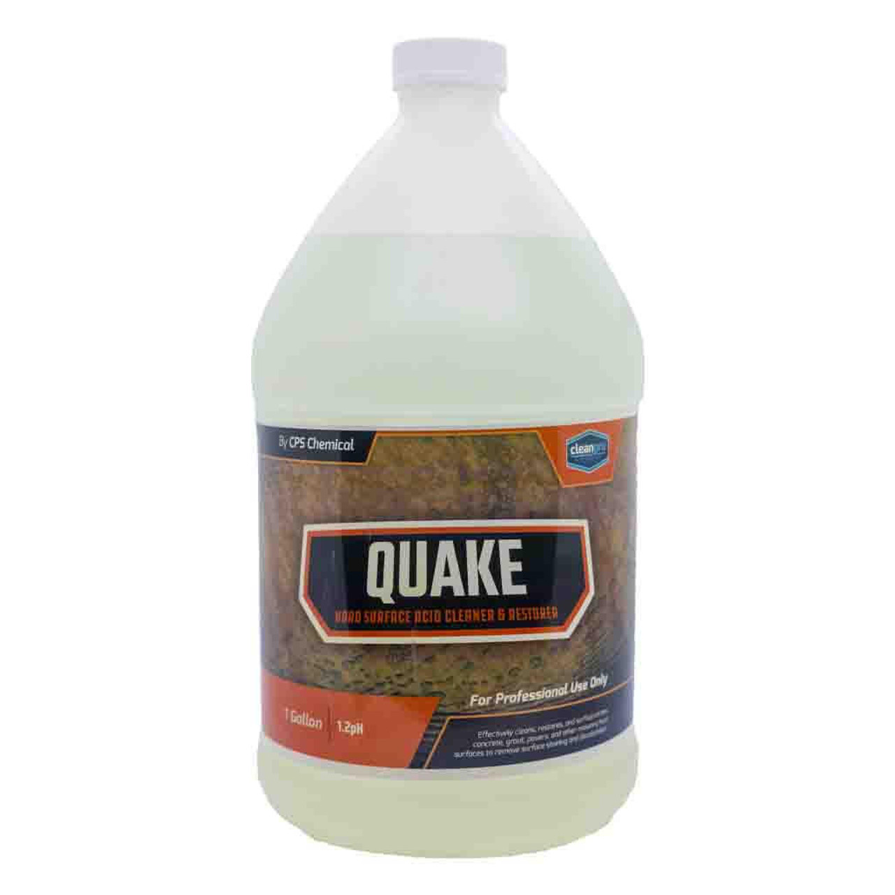 CleanPro Chemical CPS Quake Hard Surface Acid Cleaner and Restorer Concentrate Gallon
