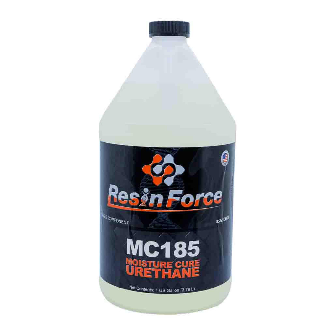 ResinForce Moisture Cure Single Component Urethane Low Odor 85percent Solids - 1 Gallon