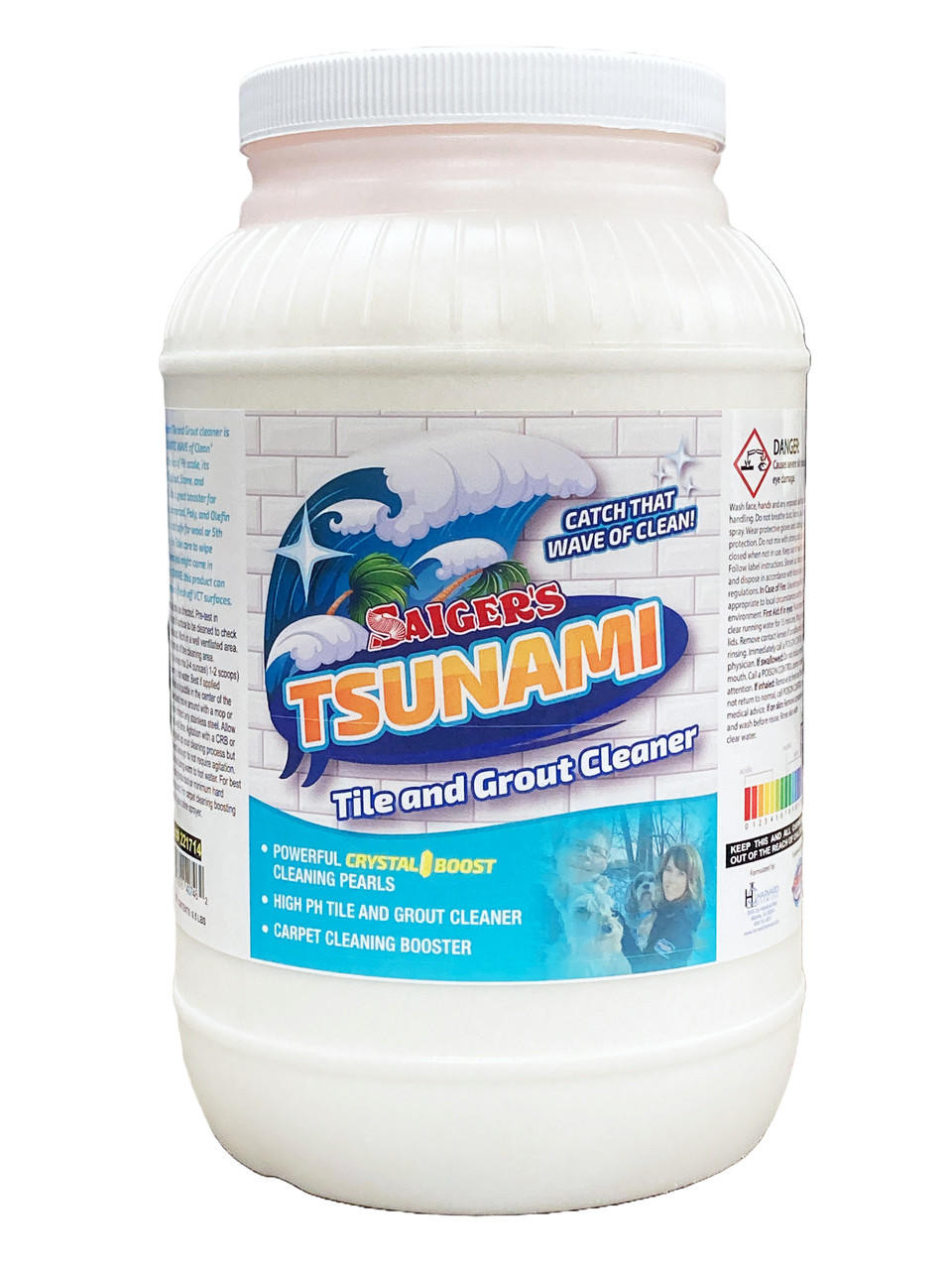 Saigers Tsunami Powdered Tile and Grout Cleaner Prespray | Clean