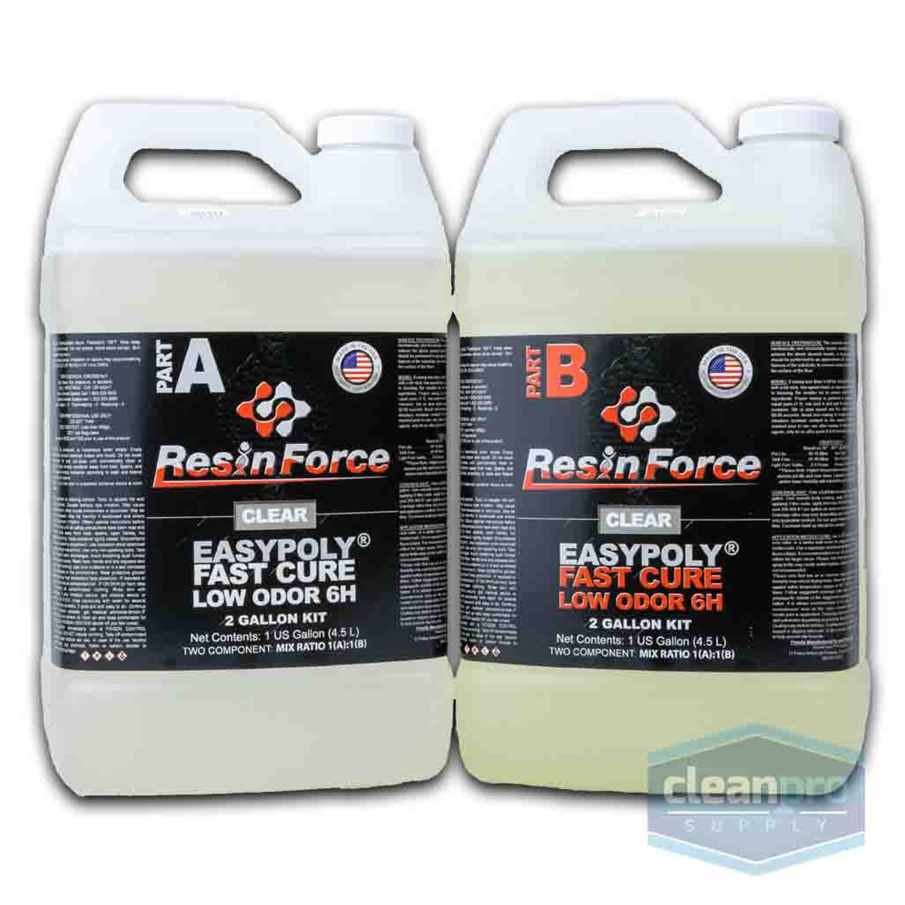  ResinForce EasyPoly Fast Cure Low Odor Polyaspartic 