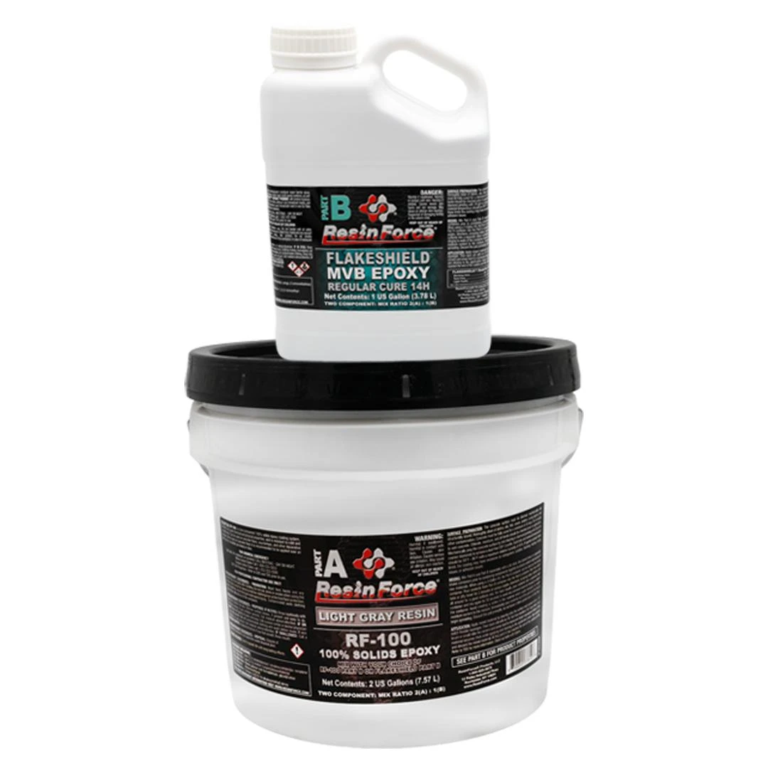 ResinForce FlakeShield MVB Epoxy Primer 3 Gallon Kit