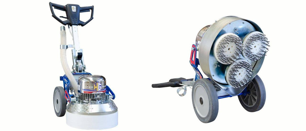 Hyper Grinder HRC 450E 2.5HP Concrete Grinder 110v