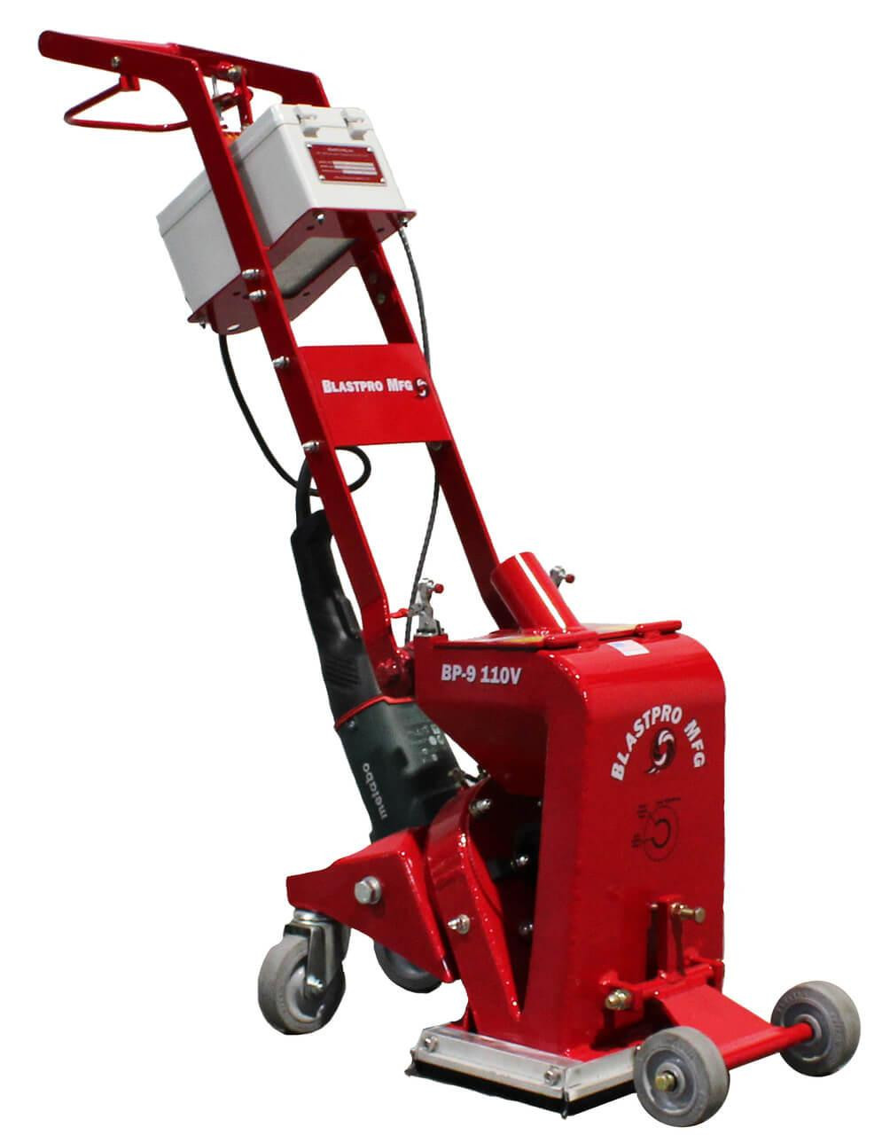 Blastpro BP-9 Shotblaster, 110 Volt | Clean Pro Supply