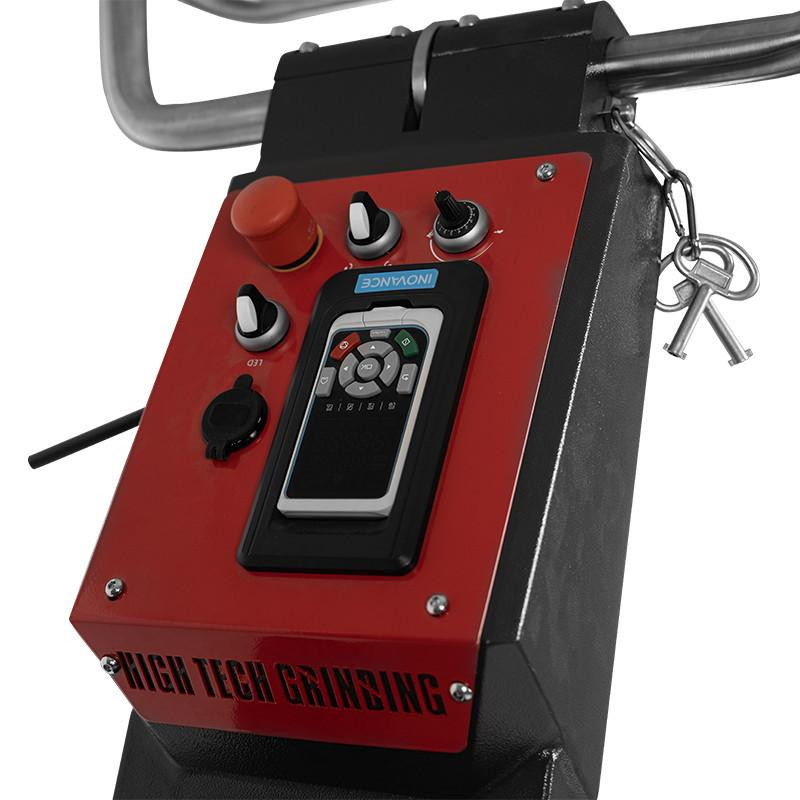  HiTech HTG-680 Electric 27" 3-Phase 480v Concrete Grinder w/ 4 Heads 