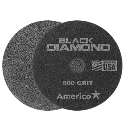 17" Black Diamond 800 Grit White Fiber DIP Pad (Case of 2)