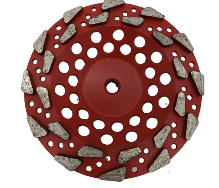 Forte Tools Forte 18/20 Grit 7" Threaded Cup Wheel 