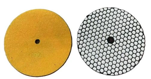 Forte Tools 5" Velcro Honeycomb Dry Polishing Pad for Concrete and Stone 