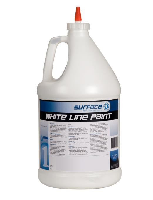JetCoat JETCOAT TEXTURED WHITE LINE ACRYLIC PAINT, 1 GAL 