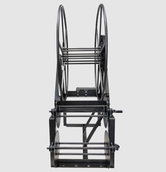 Sapphire 250' Electric Boom Vac Hose Reel w/ Dual Solution Reels