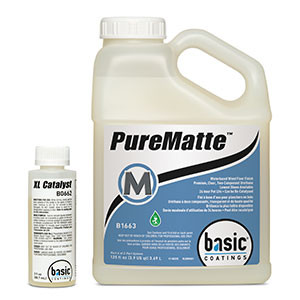 Basic Coatings PureMatte™ Floor Finish w/ Catalyst, 1 Gal