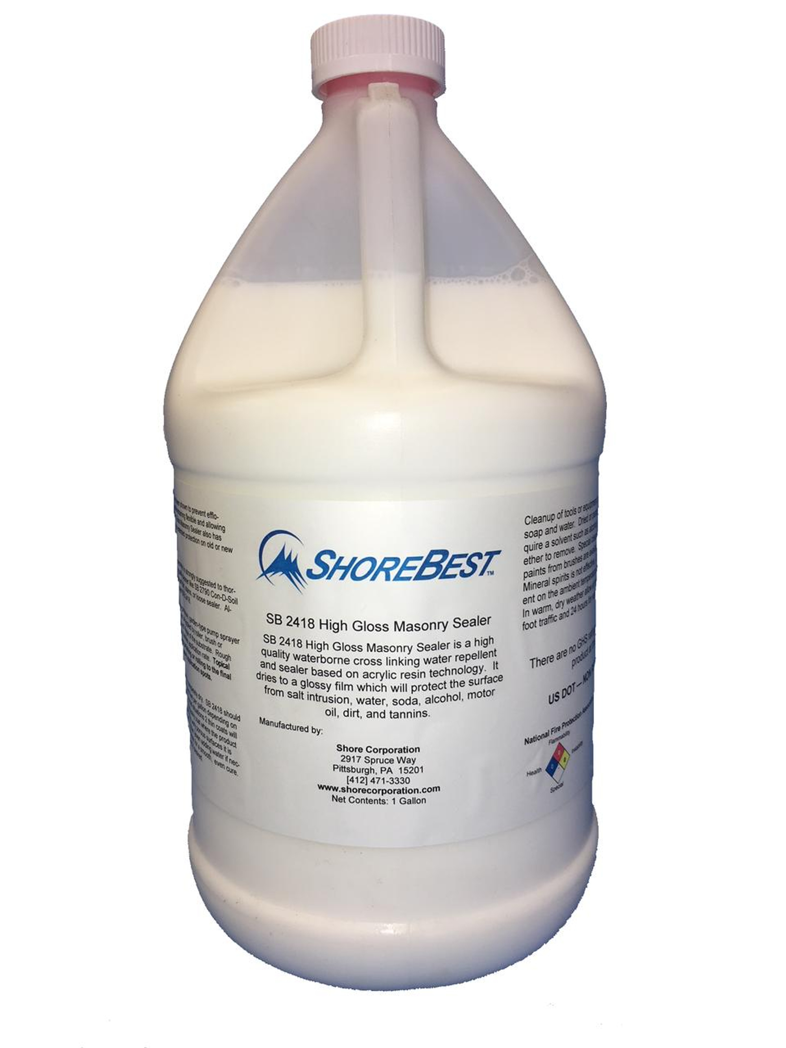 ShoreBest 2418 High Gloss Masonry Sealer Clean Pro Supply