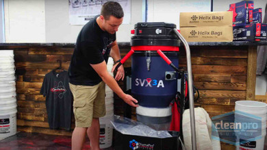 Features of the DiamaPro SVX3-A Vacuum