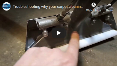 Troubleshooting why your carpet cleaning wand is not spraying water Troubleshooting why your carpet cleaning wand is not spraying water