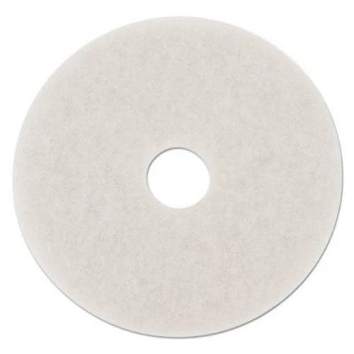 White Fiber Polishing Pads Case of 5 Multiple Sizes Available