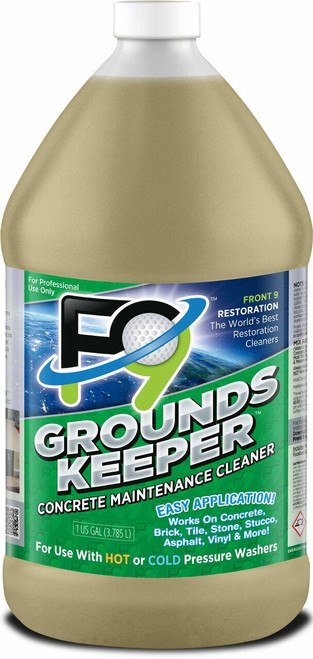 F9 Groundskeeper Concentrated Concrete Cleaner Brightener | Clean