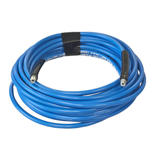 Eaglewash Eagle Wash 1/4" Solution Line Hose w/ Rigid Male Stainless Steel Threads and Bend Restrictors 