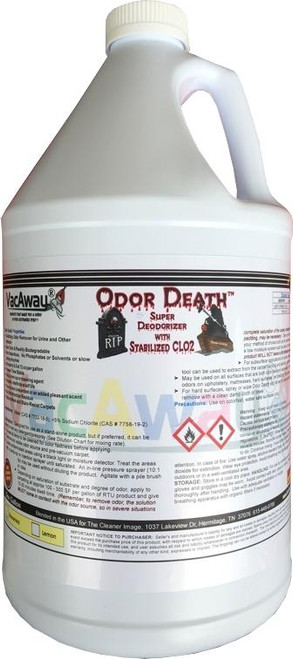 Vacaway Vacaway Odor Death Lemon Scent Oxidizing Odor Remover - Gallon