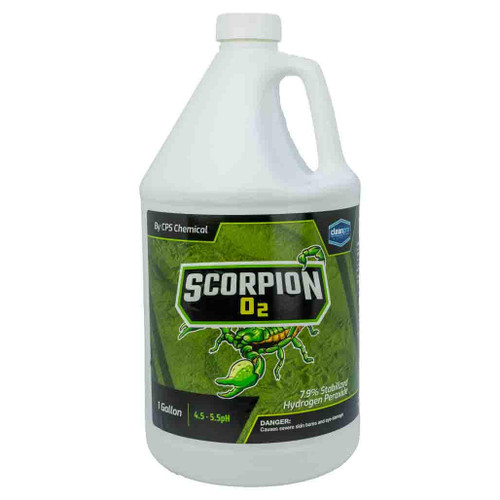 CPS Scorpion Organic Stain Remover 7.9% Hydrogen Peroxide Oxidizer