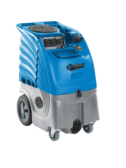  AirCross 300HXR Heated Carpet Extractor, 12 Gallon, 300 psi, Dual 2-stage 6.6" Vac motors, 2 cords 