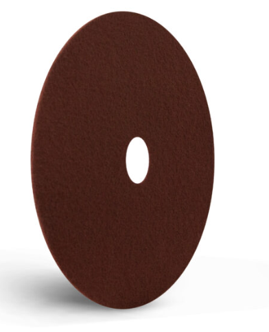 17" Americo EcoPrep EPP Maroon SPP Fiber Pad (10 Pack)