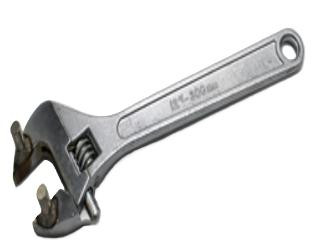 Forte Tools Cup Wheel Removal Tool , Crescent Wrench With Welded Stud Segments 