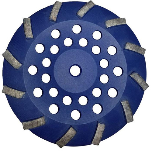 Forte Tools Forte 7" - 12 Seg x 5/8-11 Threaded Cup Wheel 