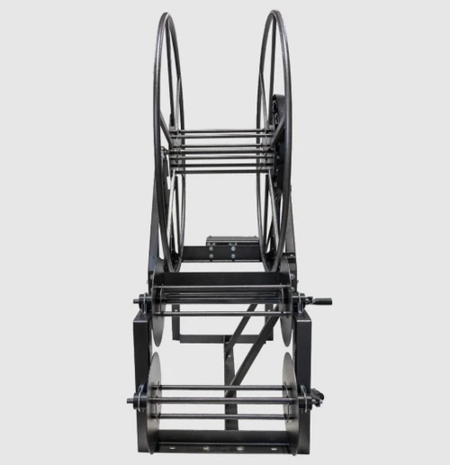 Sapphire 250' Electric Boom Vac Hose Reel w/ Dual Solution Reels