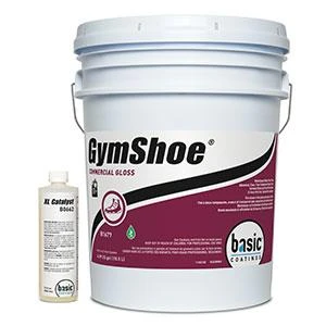 GymShoe Gloss Sport Floor Finish w/ XL Catalyst, 1 Gal 