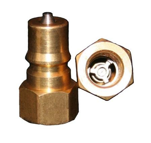 1/4" Quick Disconnect Coupler Valve For Carpet Cleaning Wand Truckmount Brass 