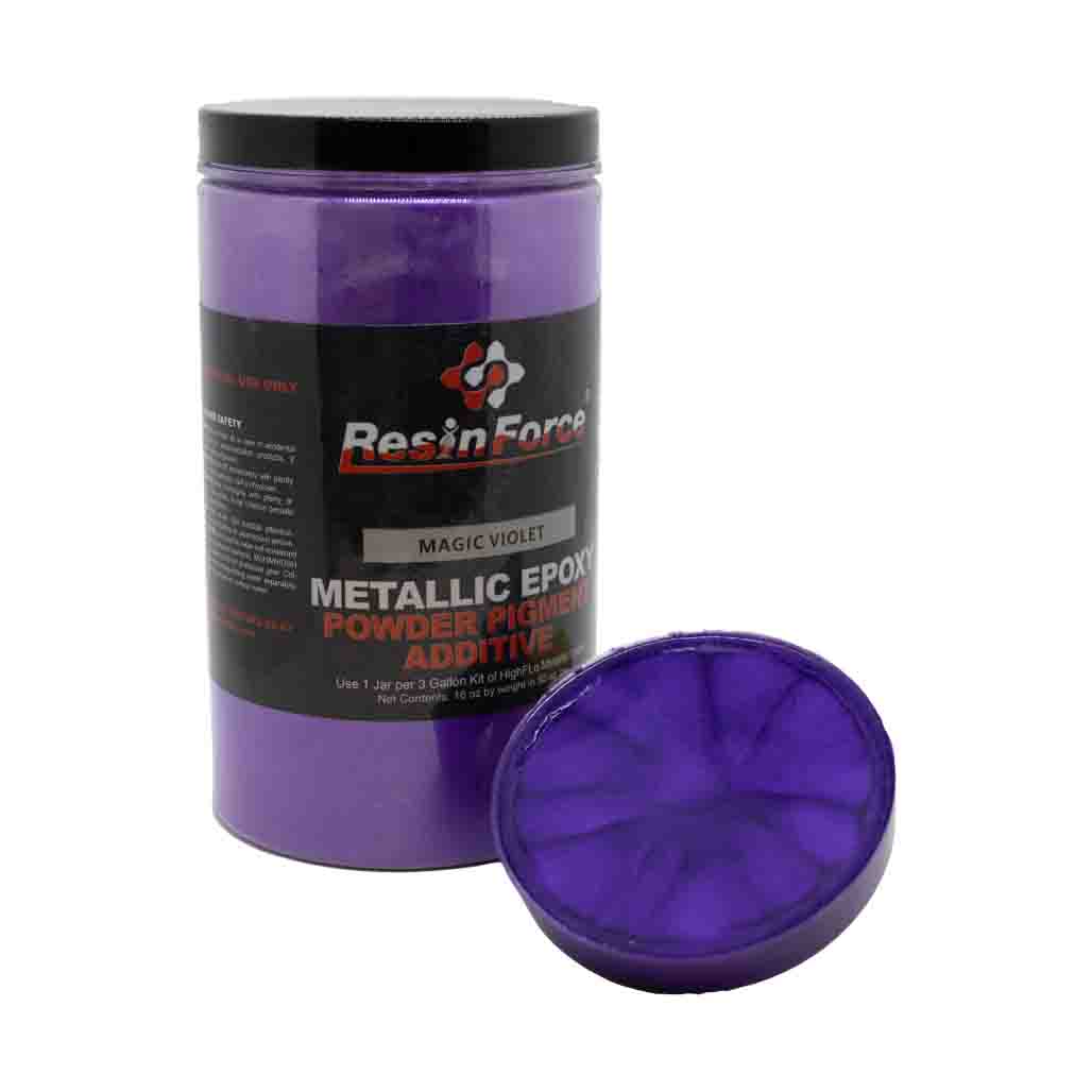 FIREDOTS Electric Purple Mica Powder for Epoxy Resin, Purple